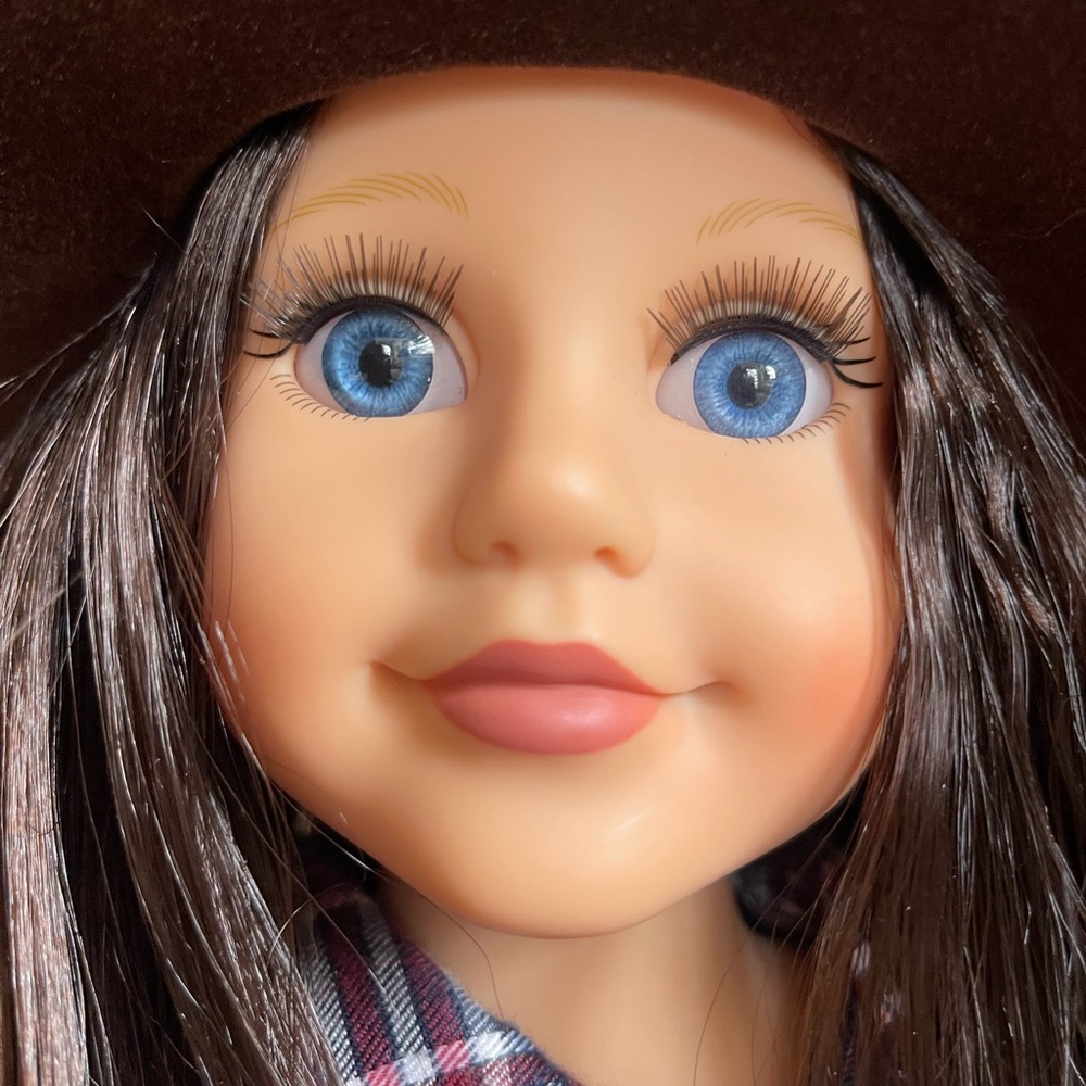 Super Pretty Cowgirl Journey Doll 18”